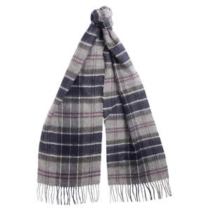 Barbour Wool Cashmere Tartan Scarf